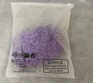 Mallas Shein leopardo moradas