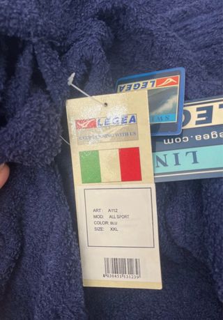 Accappatoio Messina Calcio con scudo originale