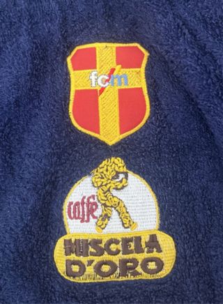 Accappatoio Messina Calcio con scudo originale