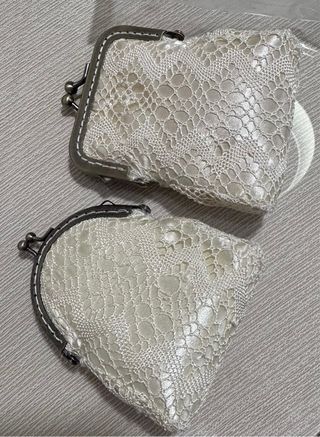 Monedero de encaje de bolillos