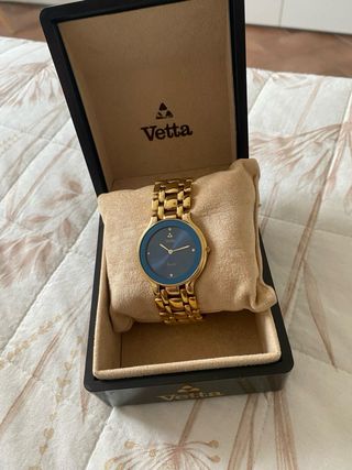 Orologio Vetta Uomo Blu Diamanti