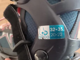 Conjunto Patines, Skate y Bolso Rojo