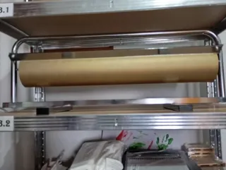 Porta bobinas dispensador papel regalo