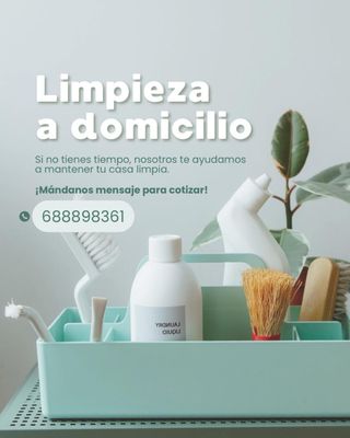 Se ofrece servicio de liempiza