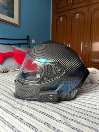 Casco Scorpion Exo R1 Evo Carbon Air Camaleón - L