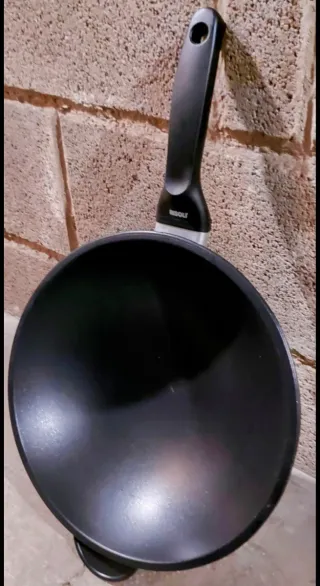 Set 2 Padelle Antiaderenti,Wok e per crepes