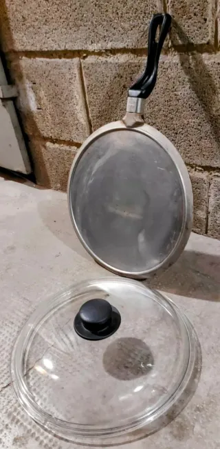 Set 2 Padelle Antiaderenti,Wok e per crepes