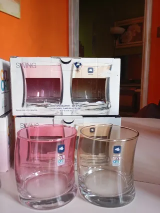 Set 8 Bicchieri Leonardo Swing