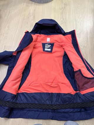 Chaqueta de esquí Wedze azul