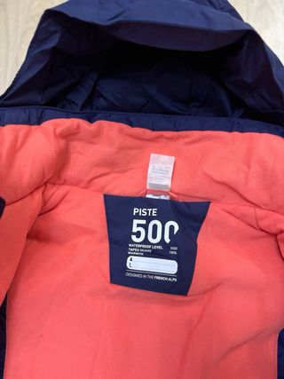 Chaqueta de esquí Wedze azul