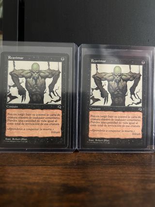 Reanimar Magic The Gathering Tempestad (2 Cartas)