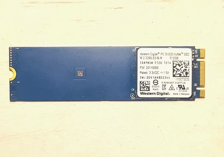 Disco SSD NVMe Western Digital SN520 512GB M.2 2280 afbeelding 4