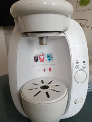 Cafetera Tassimo Bosch Blanca