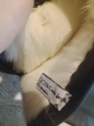 Guantes de cuero auténtico negros