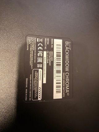 Teclado Razer Blackwidow Chroma V2 RGB