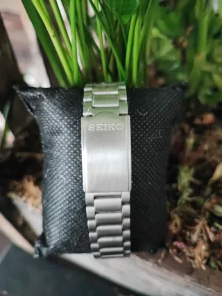 Reloj Seiko 5 Automático Plata Blanco