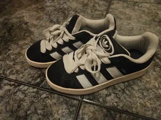 Adidas Campus Zapatillas Negras Talla 36,5