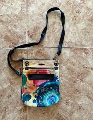 Bolso bandolera Desigual multicolor