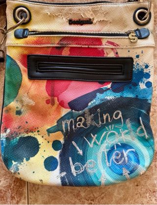 Bolso bandolera Desigual multicolor