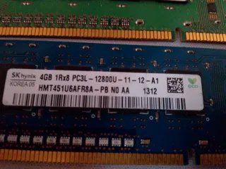 2x 4GB DDR3 RAM Modules