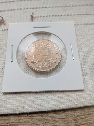 2.5 Pesetas 1953. *56.