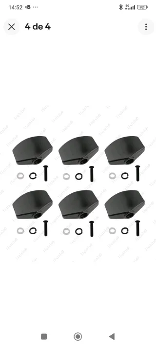 Clavijas di accordatura per chitarra in metallo