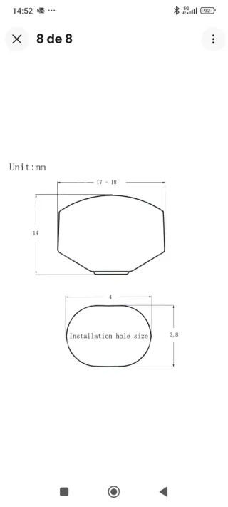 Clavijas di accordatura per chitarra in metallo