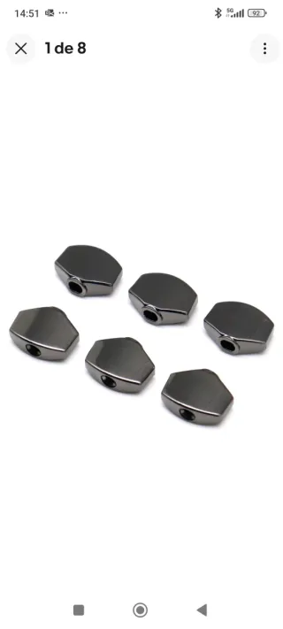 Clavijas di accordatura per chitarra in metallo