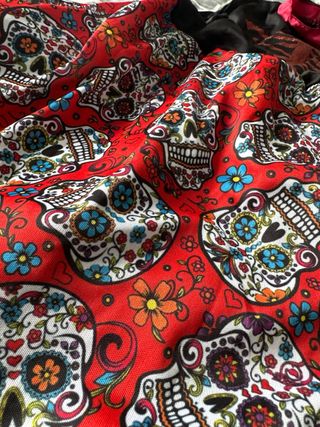 Disfraz Katrina Esqueleto Día de Muertos