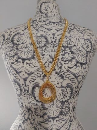 Lindo Conjunto Chapado en Oro 18K Llave Griega