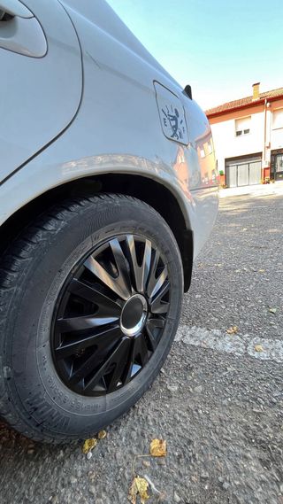 Tapacubos 14 Negro ABS (4 uds)