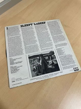 Vinilo Sleepy LaBeef - No Es Lo Que Comes