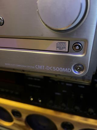 Minidisc Sony equipo musica potente