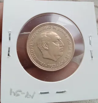 2,5 Pesetas 1953 *54