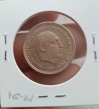2,5 Pesetas 1953 *54
