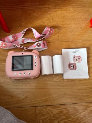 Cámara Instantánea Infantil Rosa