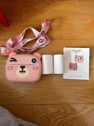 Cámara Instantánea Infantil Rosa
