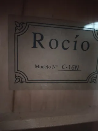 Guitarra Cadete Rocío 16N Usada 2 veces con funda