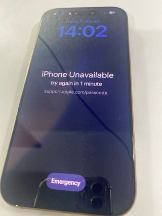 iPhone 15 Pro Dorado para piezas