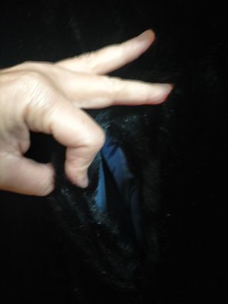 Cappotto corto Vintage in pelliccia sintetica