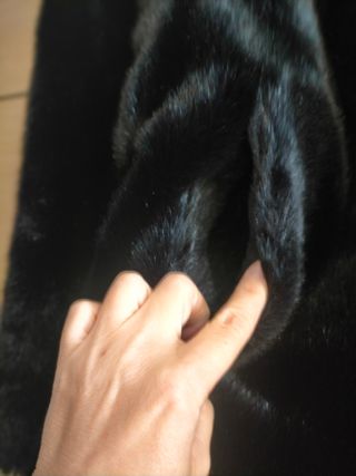 Cappotto corto Vintage in pelliccia sintetica