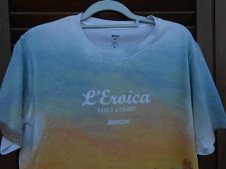 T-shirt Santini L'Eroica Gaiole XL- pari nuovo