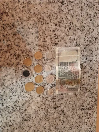 Lotto monete e banconota italiana