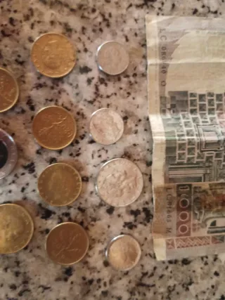 Lotto monete e banconota italiana