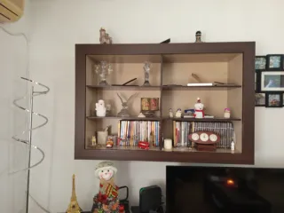 Mueble bajo y alto salón