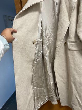 Abrigo Zara Manteco