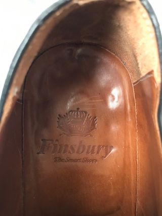 Zapatos Finsbury Negros Vestir Hombre