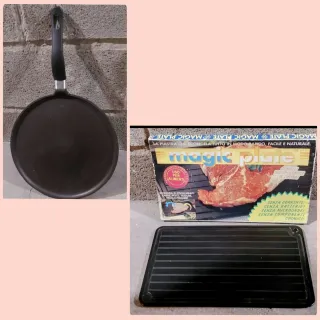 Padella per crepes + piastra scongelante