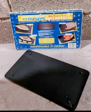 Padella per crepes + piastra scongelante