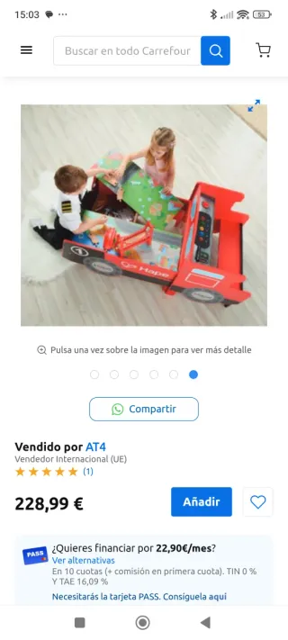 Mesa de juegos Hape Ride-on Engine Table